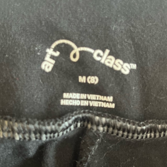 Target Girls Crossover Leggings (Size 8) - Picture 3 of 3